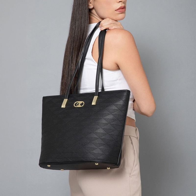 ACCESSORIZE LONDON Women Black Tote