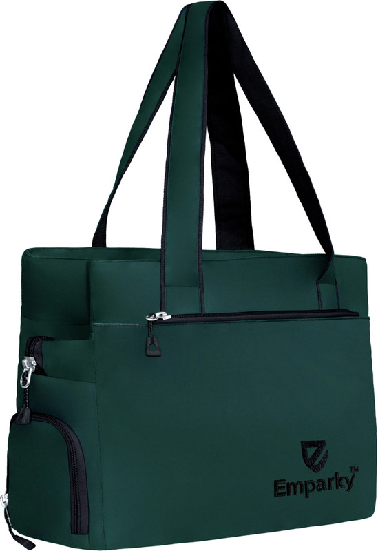 Emparky Women Green Messenger Bag