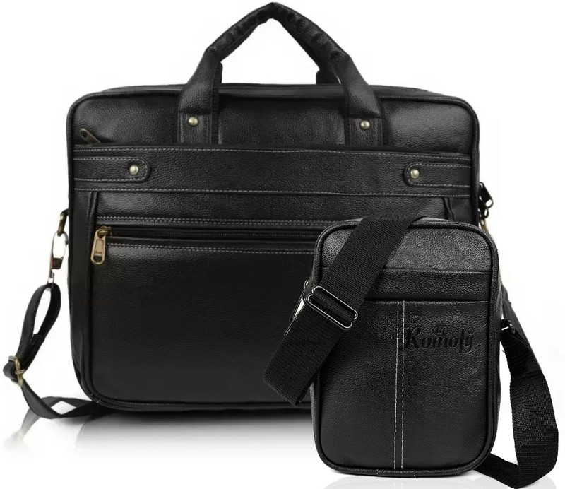 Parsley Men Black Messenger Bag(Pack of: 2)