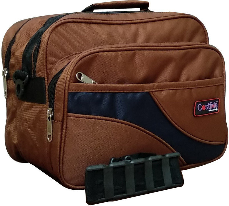 Costfide Men Brown, Blue Messenger Bag