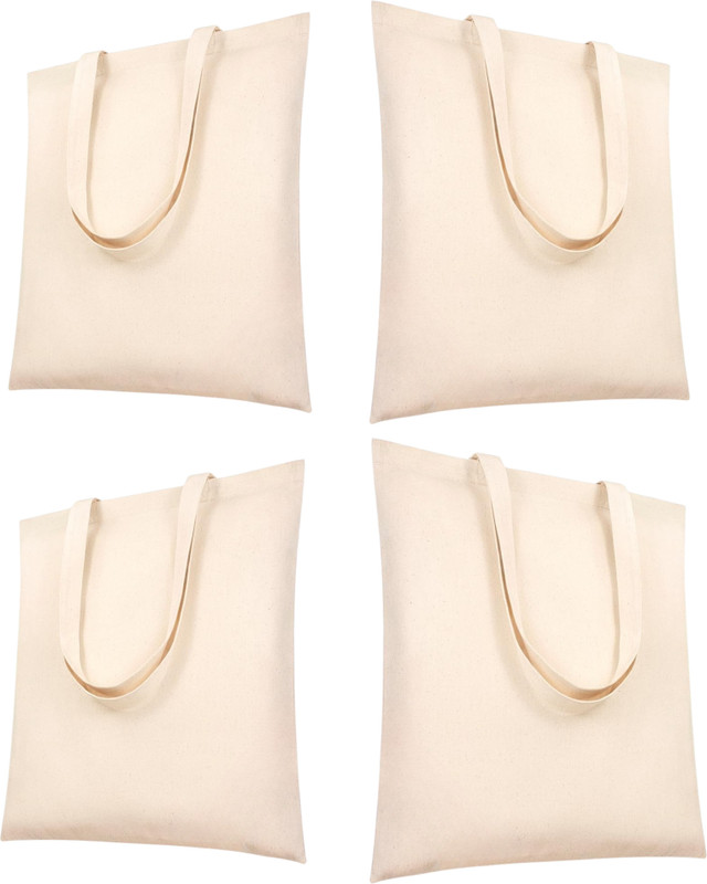 prageet Women Black, White Tote(Pack of: 2)