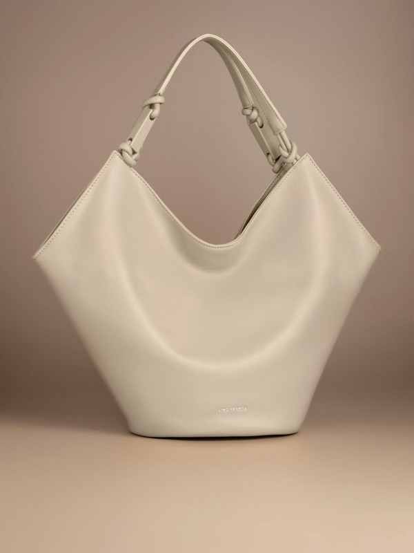 LINO PERROS Women Beige Hobo