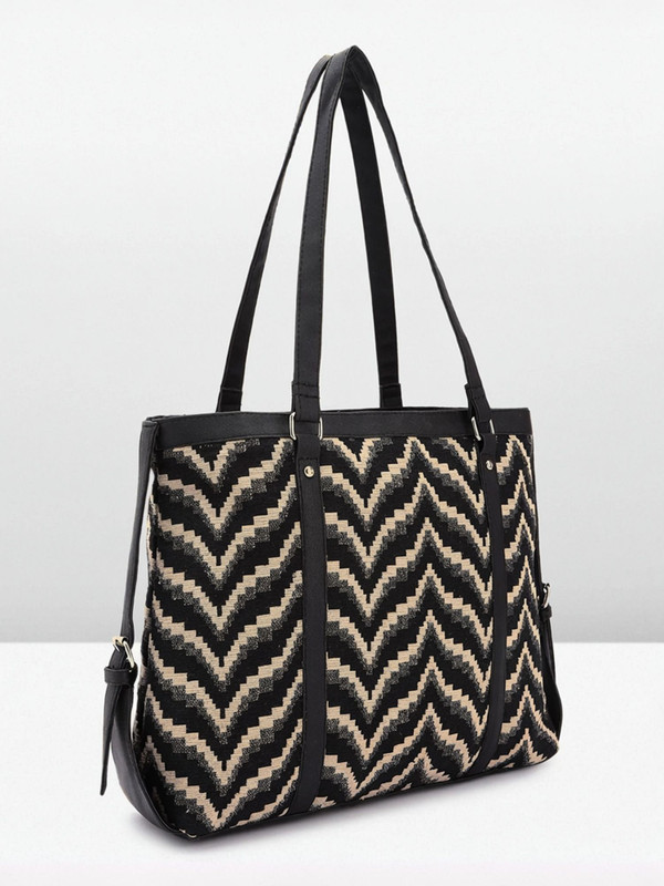 azwa Women Black Tote