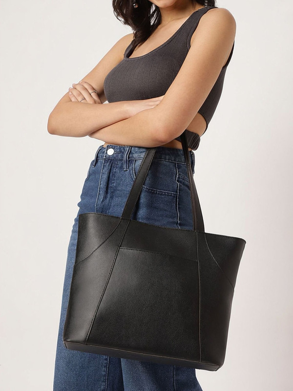 Fastrack Women Black Shoulder Bag