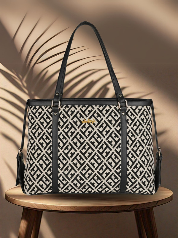 LIKE STYLE Women Beige, Black Shoulder Bag