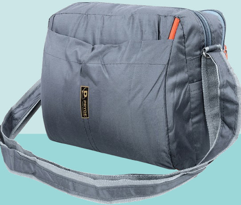 ENTITY Men Grey Messenger Bag
