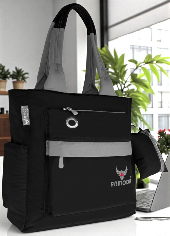 Woody Women Grey, Black Shoulder Bag