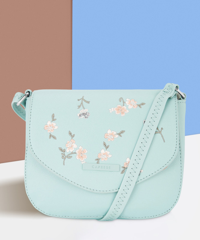 Caprese Women Blue Sling Bag