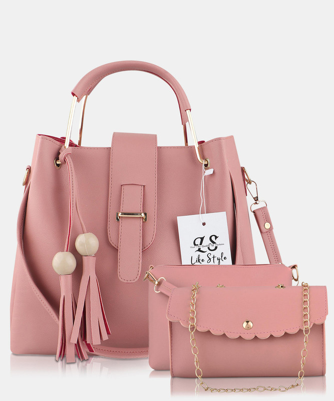 TRENDGRIP Women Pink, Pink, Pink Messenger Bag(Pack of: 2)