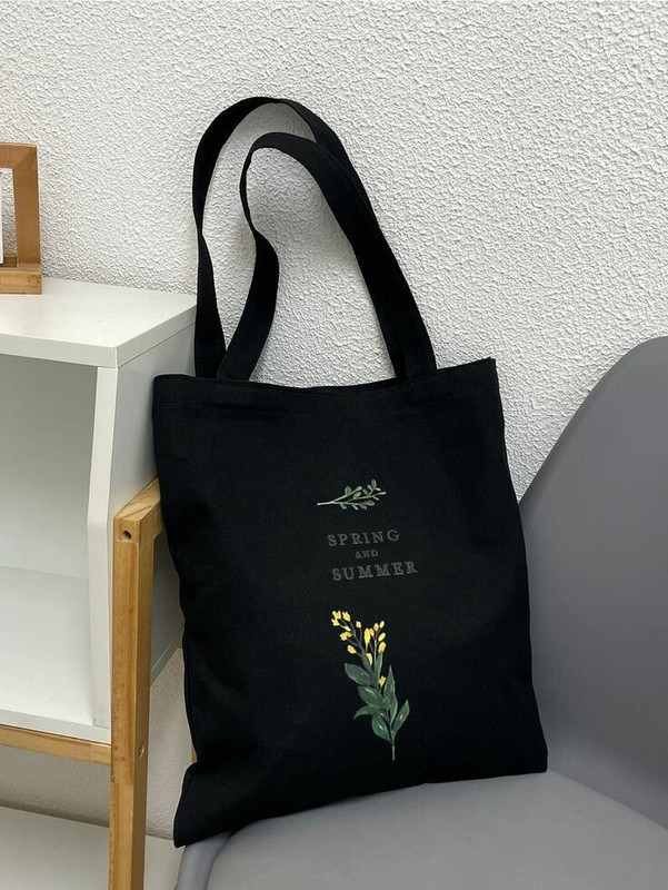 THE SACK CO Women Black, White Tote