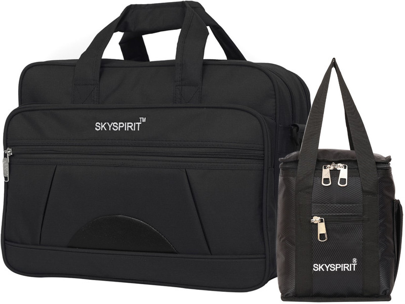 sky spirit Men & Women Grey Messenger Bag