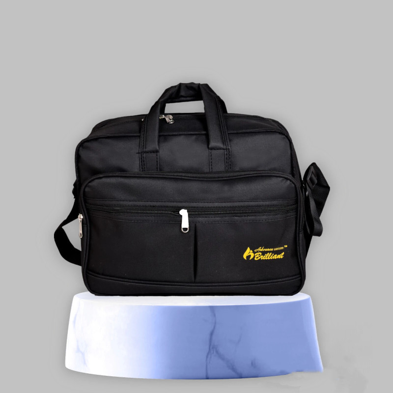 ADVANCE BRILLIANT Men & Women Black Messenger Bag