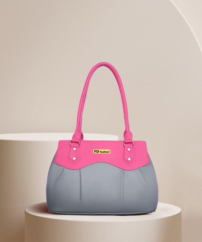 FD FASHION Women Grey, Pink Shoulder Bag