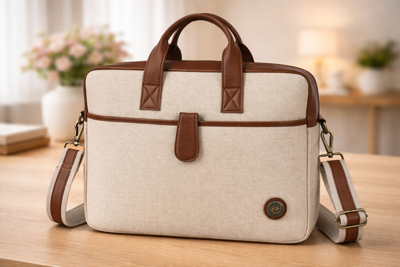 PRD Craft International Men & Women White Messenger Bag