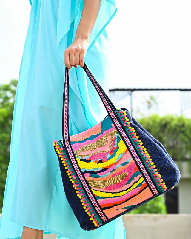Boho Girl Women Multicolor Messenger Bag