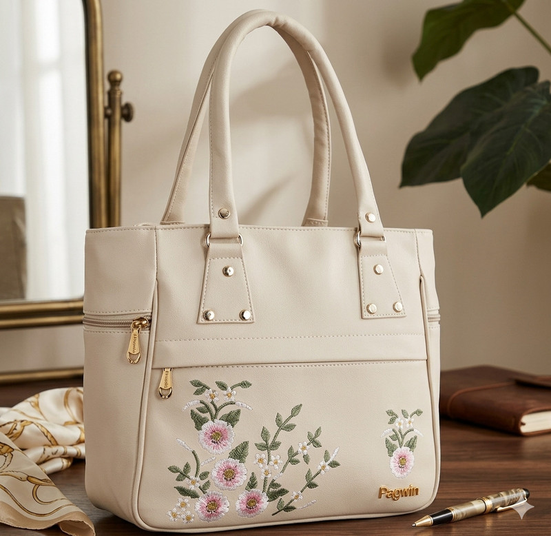 THE MOONAINA CEAPT Women Beige Shoulder Bag