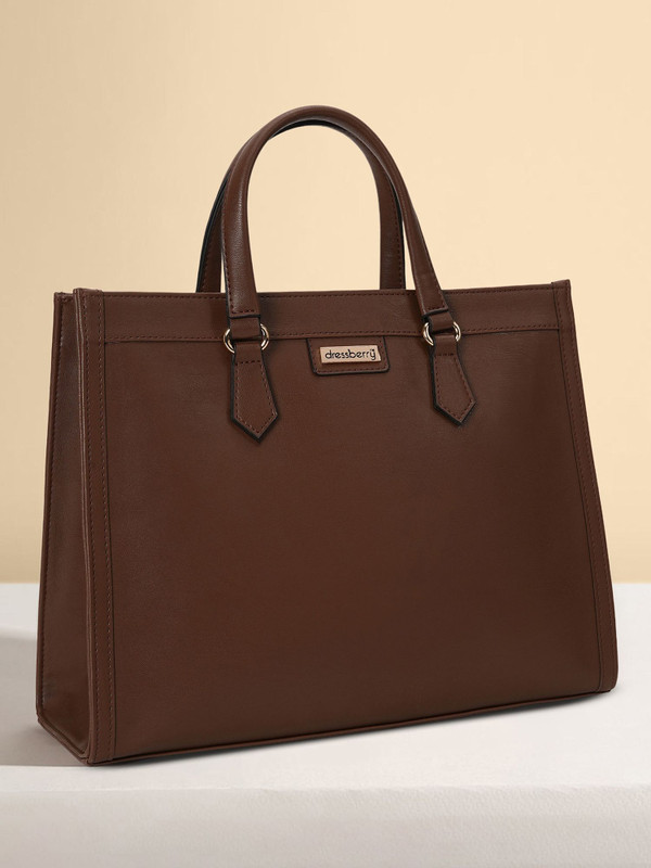 Dressberry Women Brown Hand-held Bag
