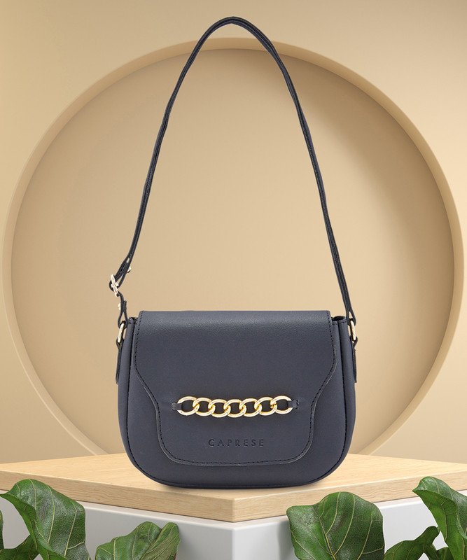 Caprese Women Black Sling Bag