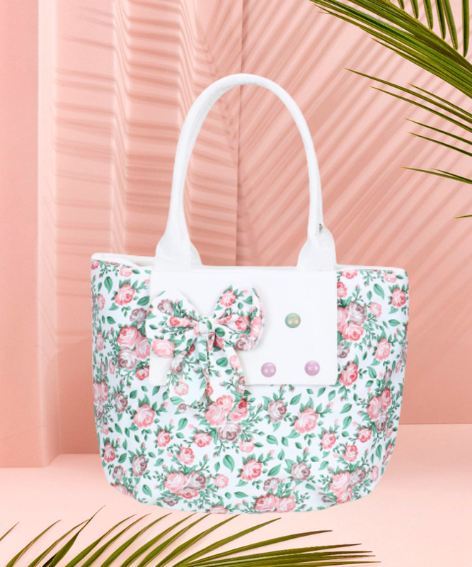 Nexeura Women White Hand-held Bag
