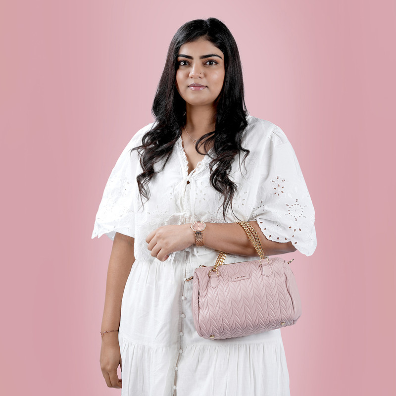 MOCHI Women Pink Satchel