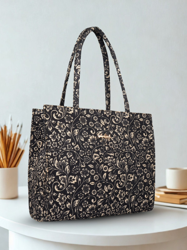 LIKE STYLE Women Beige, Black Shoulder Bag