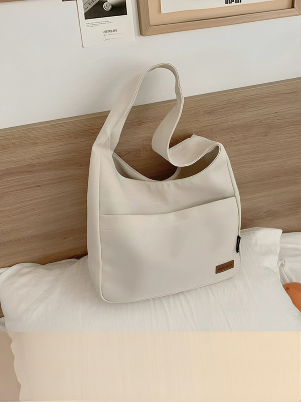HaveGlam Women White Messenger Bag