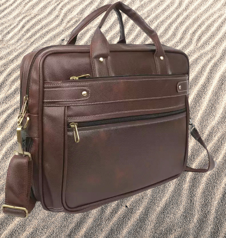 Raylan Men & Women Brown Messenger Bag