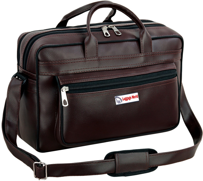 LUGGAGEWORLD Hand Bags Travel For Office Shoulder Cross Body Side Sling Small College bagpack Waterproof Messenger Bag(Brown, 30 L)