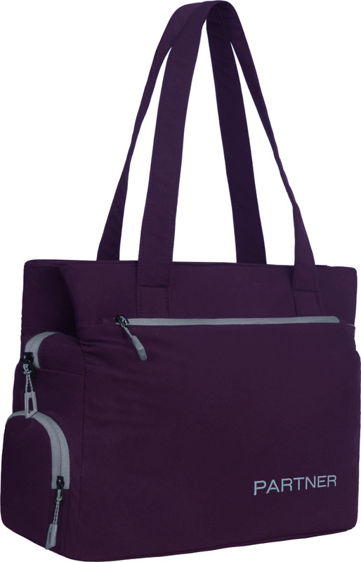 Partner Women Purple, Grey Shoulder Bag