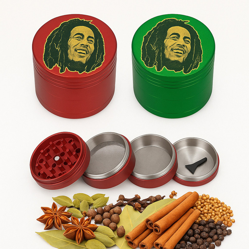 Turtulsgroup Crusher 2 Pack Herb Paper Joint Hand Muller Grinder