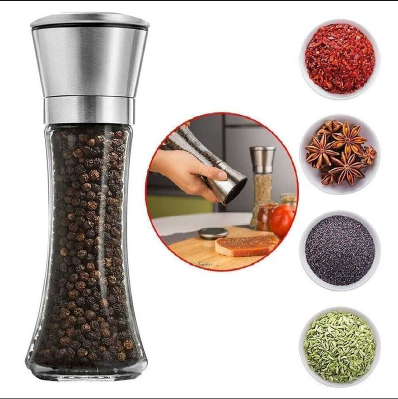HAPPYRAV Manual Spice Or Pepper Grinder Hand Muller Grinder