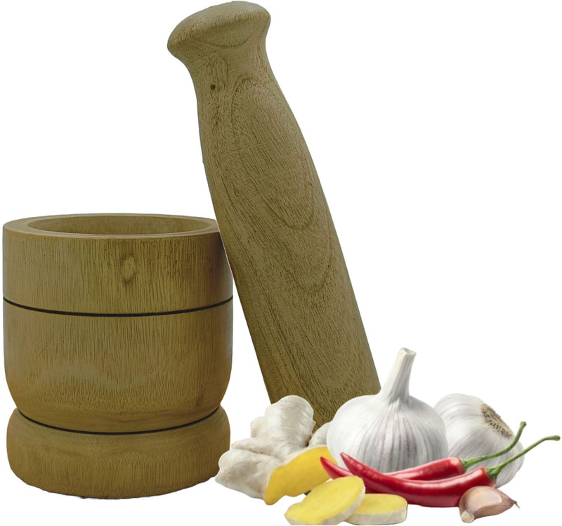 FernHaus Morter& Pastle Hand Muller Grinder