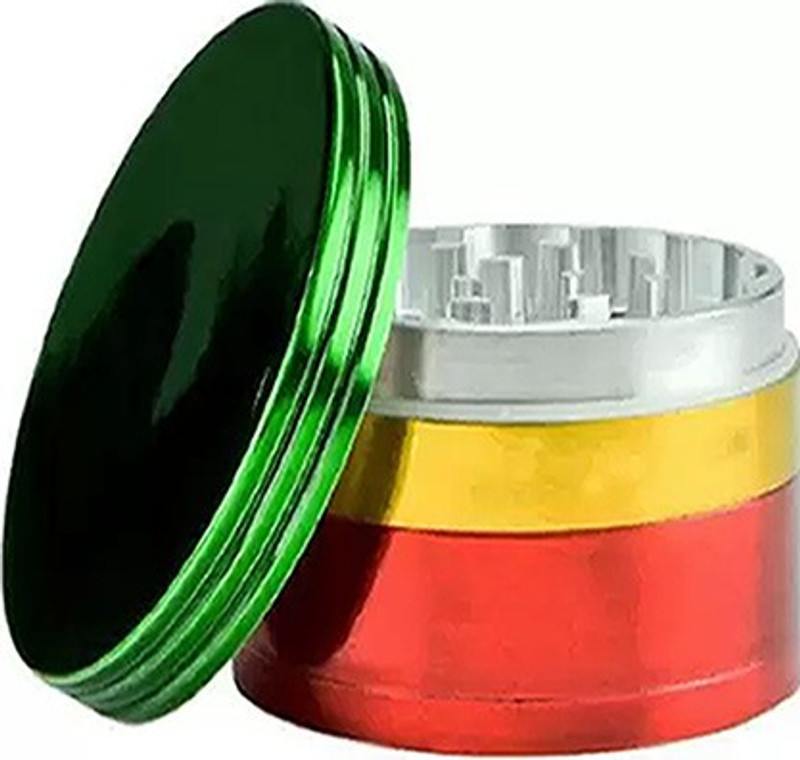Puff Smart Classic Metallic Herb Crusher Small (Herb grinder/Herb crusher) Hand Muller Grinder