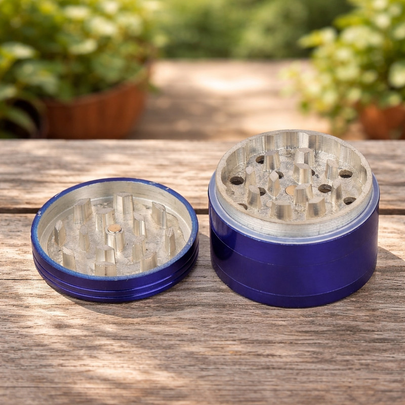 Turtulsgroup Natural Herb Classic Metal Herb Storage Grinder/Crusher Hand Muller Grinder