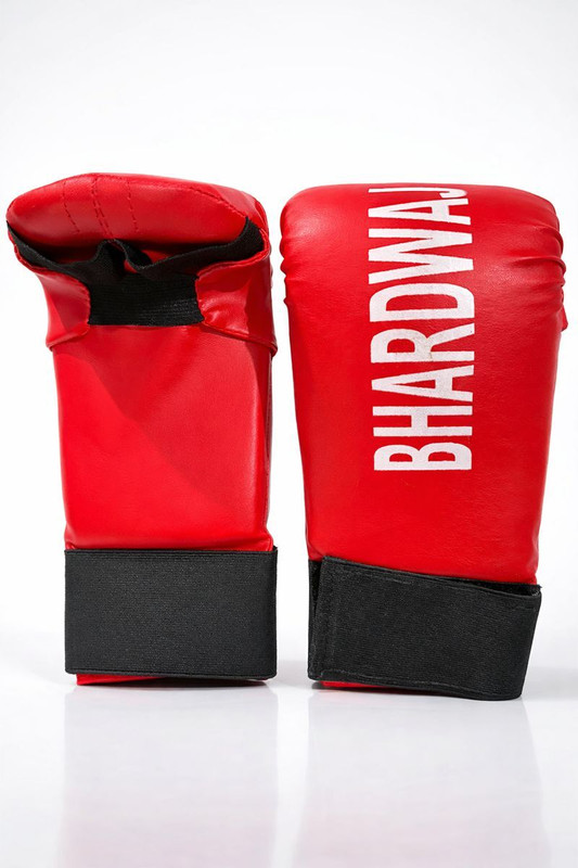 Bhardwaj sports Karate Gloves for Training Boxing Gloves(Red)
