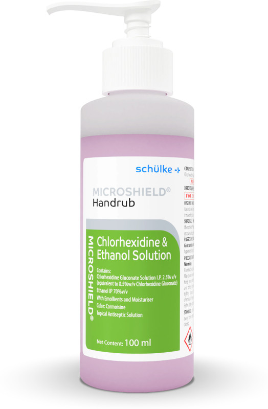 Microshield Pink Hand Rub Bottle(2 x 100 ml)