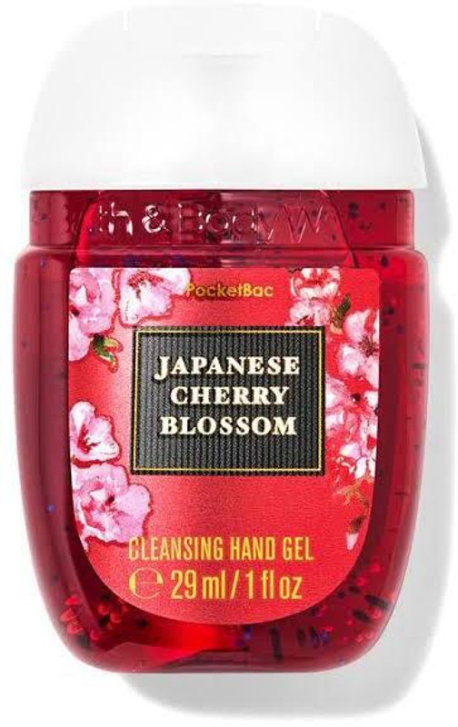 BATH & BODY WORKS JAPANESE CHERRY BLOSSOM HAND GEL Hand Sanitizer Bottle(29 ml)
