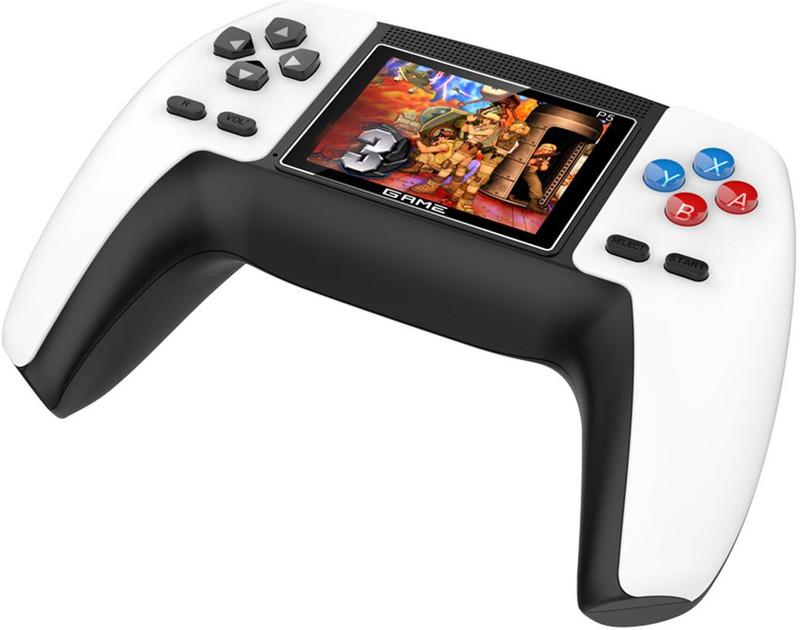WRADER 520 Classic Games Console Retro View Gaming, Multiplayer Support Handheld with Classic Game like Contra Series, Super Mario Series, Angry Bird Adventure Battle(Multicolor)