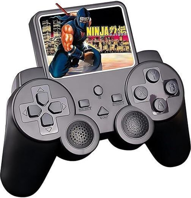 FUN FACTORY TOYS Retro Gaming Console, 500-in-1 Video Games Controller Handheld Gaming Console(Black)
