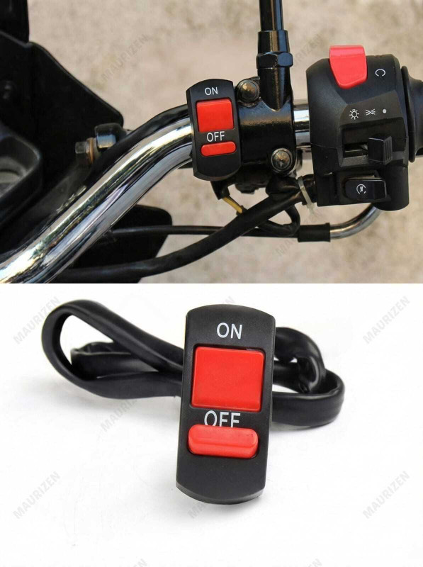 MAURIZEN UNI-SW-01 Clip-on Handle Bar(Black)