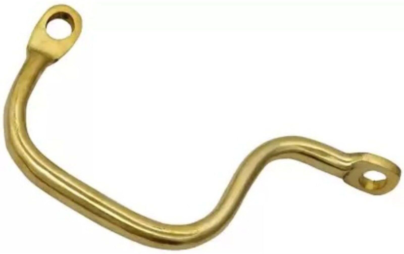 Seflipo New Golden Rear Outer Brass Seat Side Handle Bar(Gold)