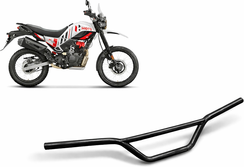 LASERKART OFF-ROAD Handlebar For Xpulse 200 4V Bike Handle Bar(Black)