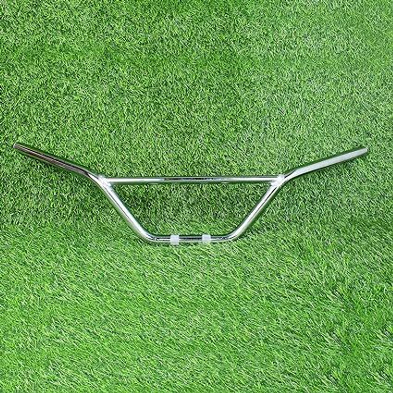 DOLSHACOB HANDLE BAR CHROME STEEL STRONG MATERIAL MADE IN INDIA Handle Bar Handle Bar(Silver)