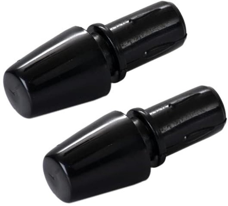 AOWBIKES Handlebar End Cap Clip-on Handle Bar(Black)