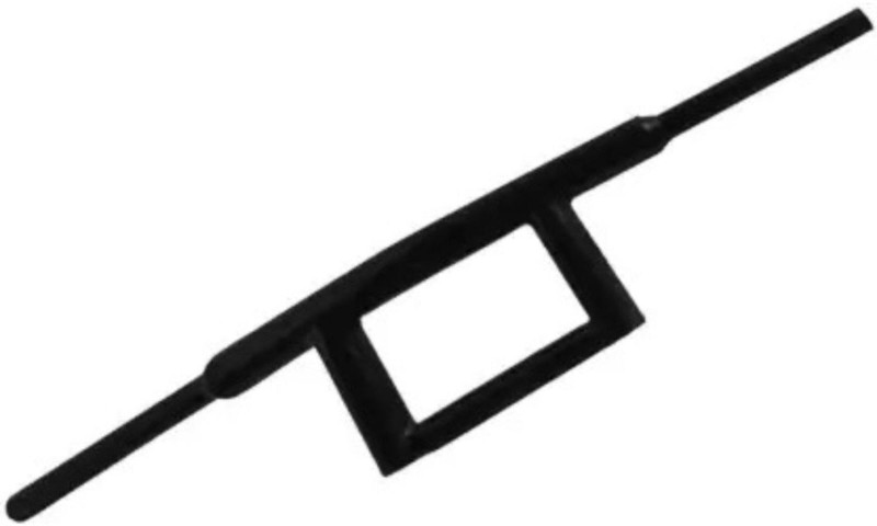Seflipo New Black Handle Bar HB6 Thick Pipe Rod Handle Bar(Black)
