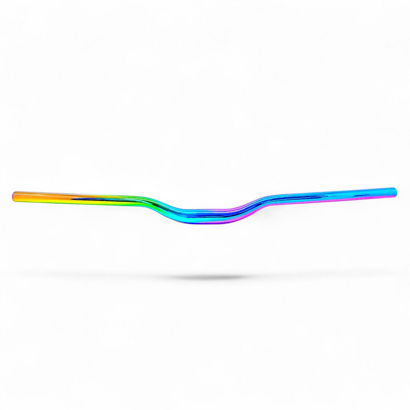 CARBON BIKE Colorful Rainbow Handlebar 31.8MM X 780MM for MTB Bicycle Handle Bar(Multicolor)