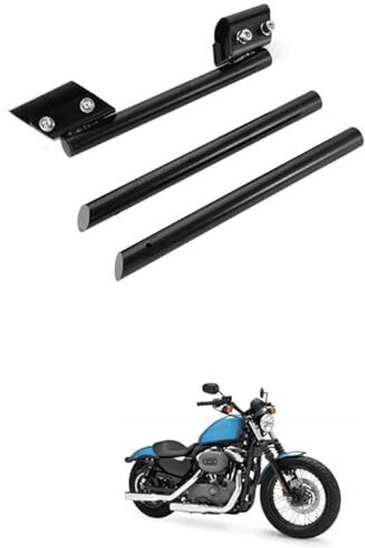 eXarioGadget Universal Motorcycle Handlebars 7/8" 22mm, Adjustable Handle Bar Steering Handle Bar(Black)