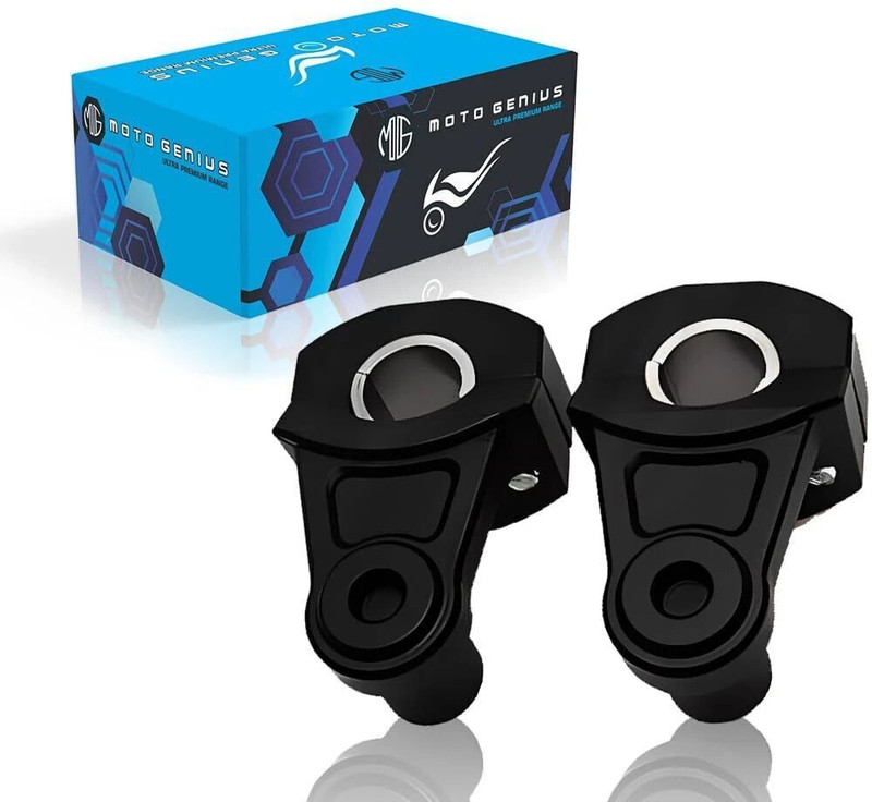 Moto Genius Universal Handlebar Riser Big | Handle Clamps Riser for All Bikes Handlebar Riser Kit