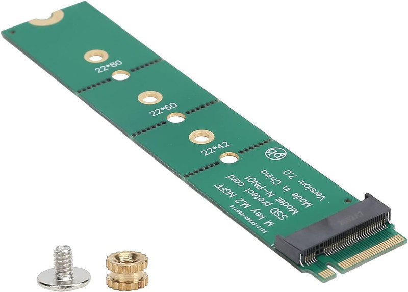 Etzin M Key to M Key M.2 PCIE NVMe SSD Extended Test Protection Adapter Card Hard Disk Skin(for PCIE M Key to PCIE M Key M.2 NVME SSD Extension card-EPL-1066HS)