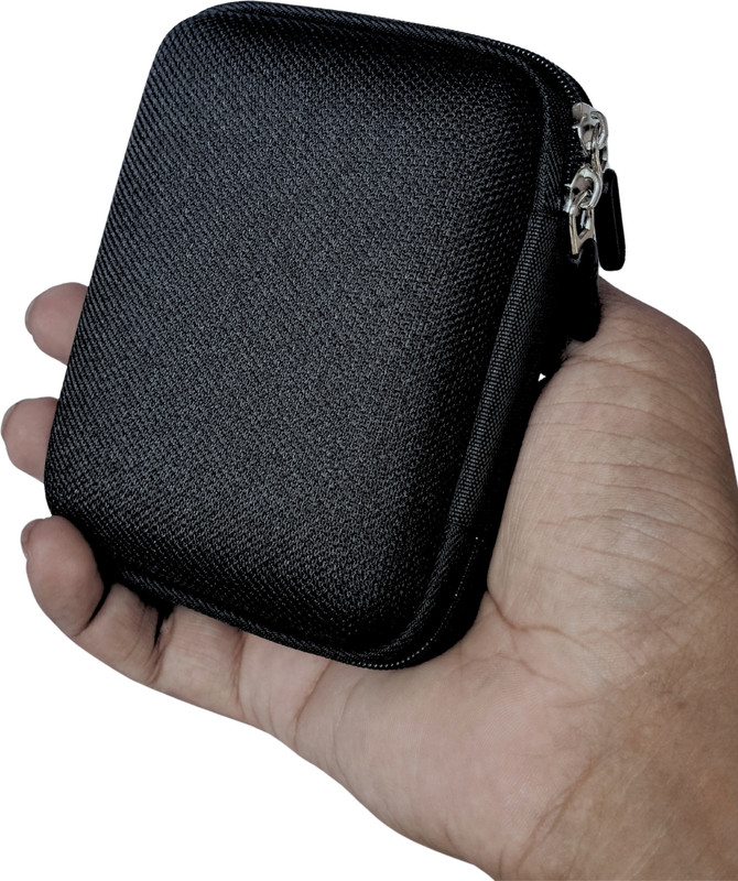 OFIXO SSD Case Portable Carrying for Kingston XS2000 Storage Bag (Hard|EVA|Black) Hard Disk Skin(Black)